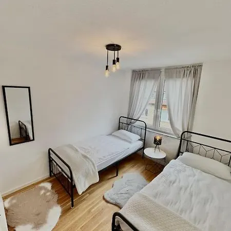 아파트 4-zimmer-apartment - Messe - Airport - Tiefgarage - 3-schlafzimmer - Kueche