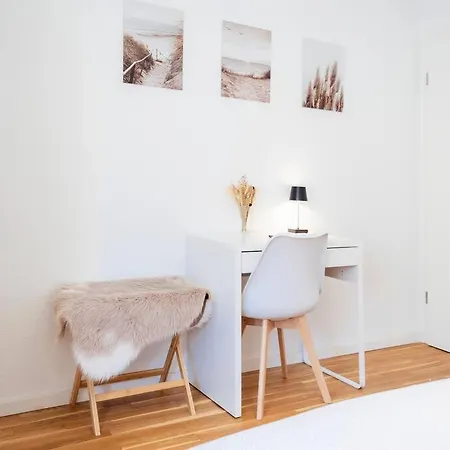 4-zimmer-apartment - Messe - Airport - Tiefgarage - 3-schlafzimmer - Kueche